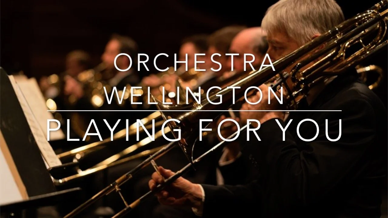 ORCHESTRA WELLINGTON @ HOME - a Pre-Pre-Concert Series