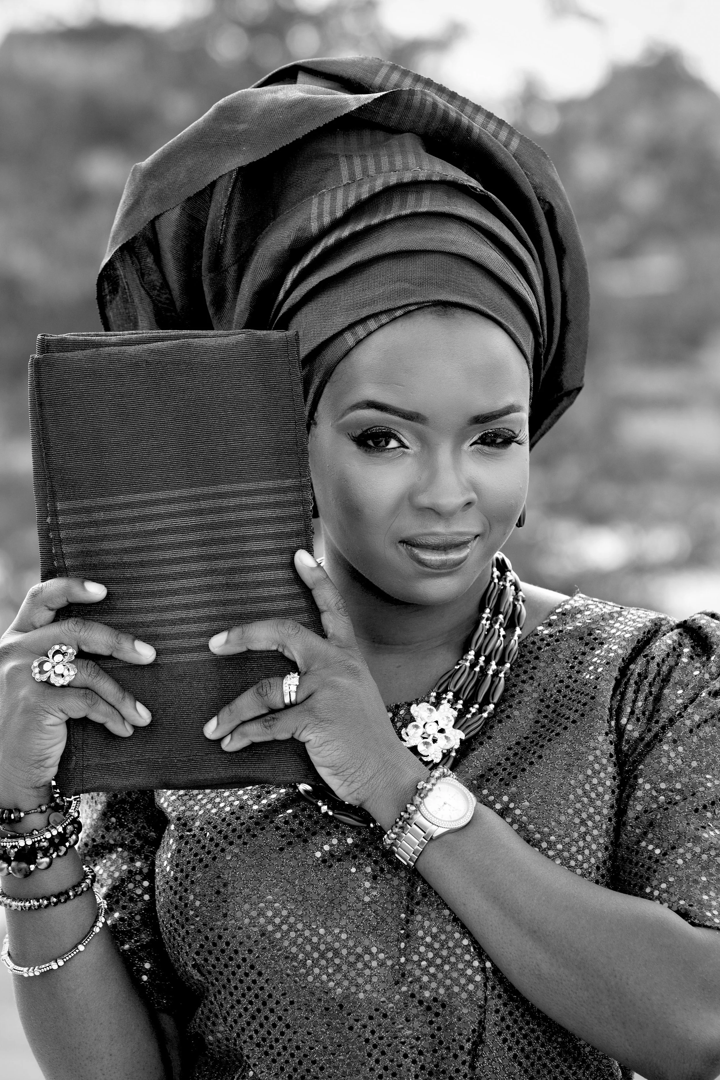 Lady VJ, Founder of The MEEA in her traditional dress attire