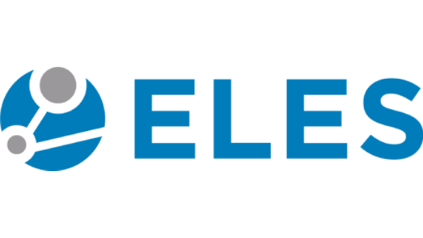 The logo for ELES.