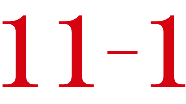 The logo for 11-1.