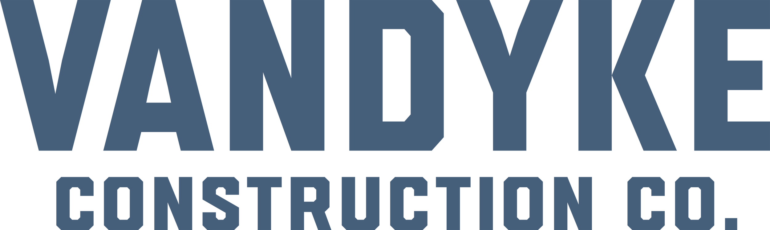VanDyke Construction Co. logo