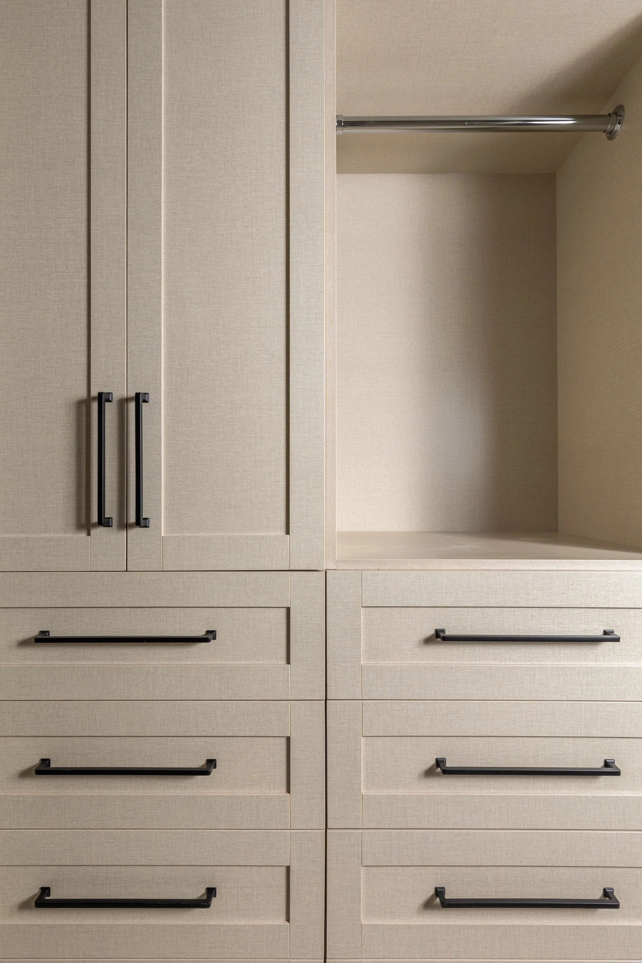 Detailed cabinets by VanDyke Construction Co.