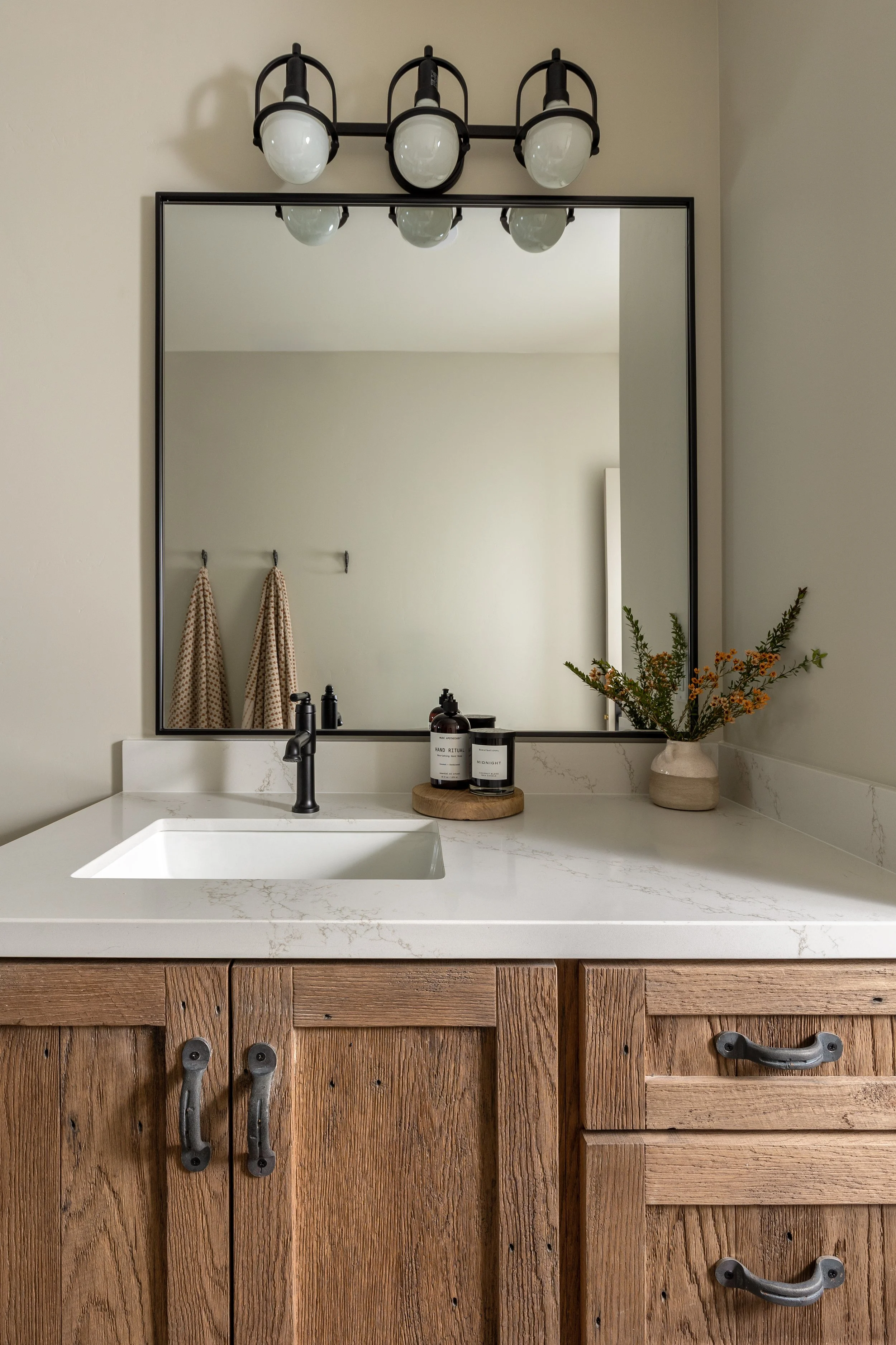 Bespoke bathroom remodel by VanDyke Construction Co.