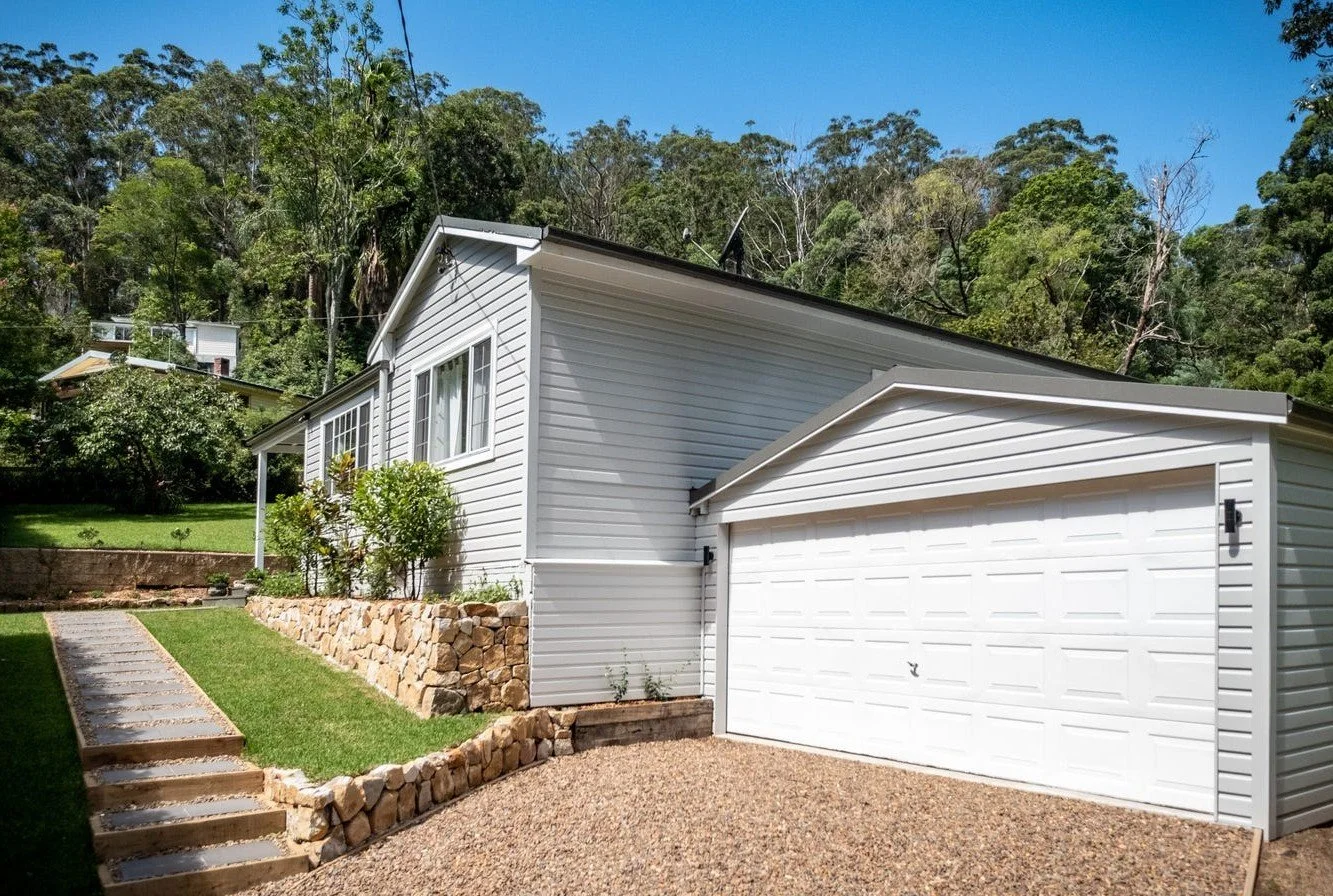 Exterior of Matcham home renovation, Central Coast NSW by Everyday Designs. 