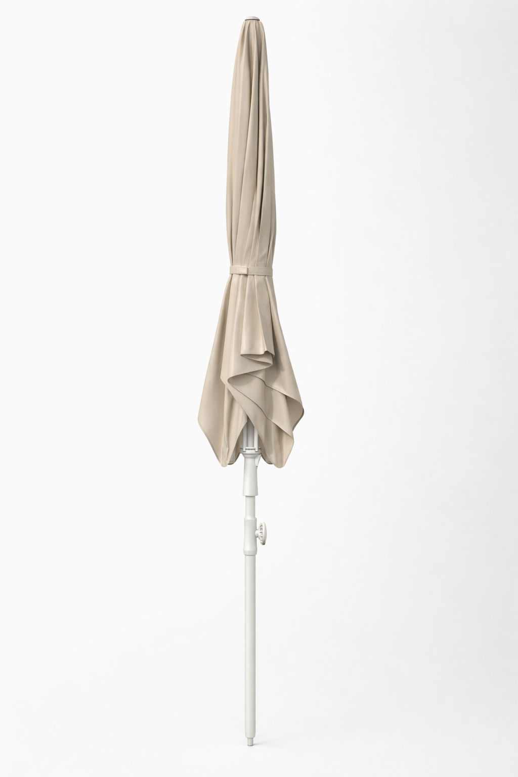 Beige Umbrella white pole collapsed.png