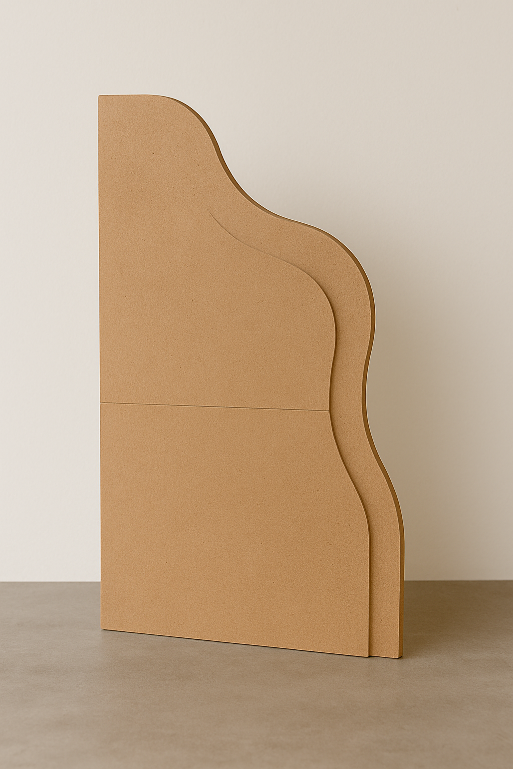 Painted white wave backdrop with curved shape and foldable design. Finished in vivid white wall paint with undercoat. Perfect for event stylists, wedding planners, and creatives. Available to buy in Melbourne.