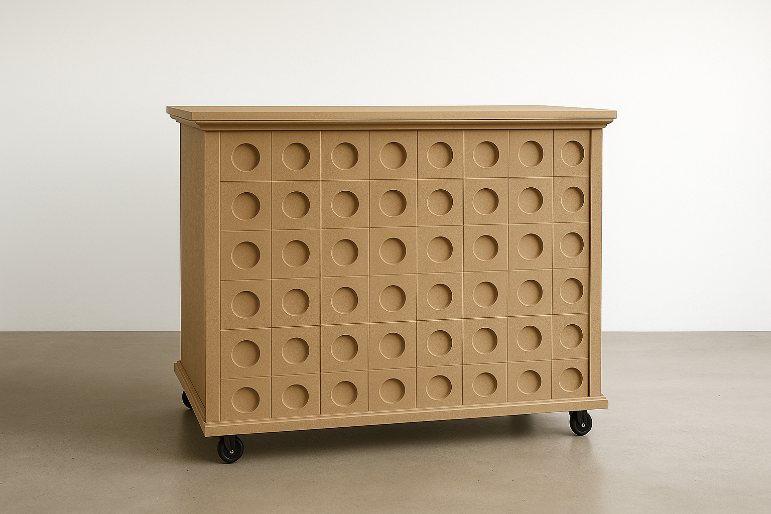 Modular flat-pack event cart furniture designed for weddings, markets, pop-ups, and styled brand activations. Features clean lines, tool-free assembly, and portable construction for seamless setups. Ideal for event hire or purchase.