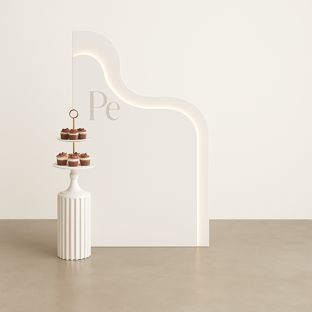 Modular, screw-free collapsible backdrop made in Melbourne, perfect for weddings, markets, and brand activations. Flat-pack design with quick setup and premium finish