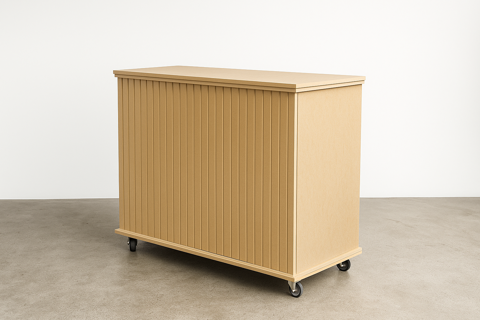 event cart for weddings, markets, and brand activations – premium flat-pack cart made in