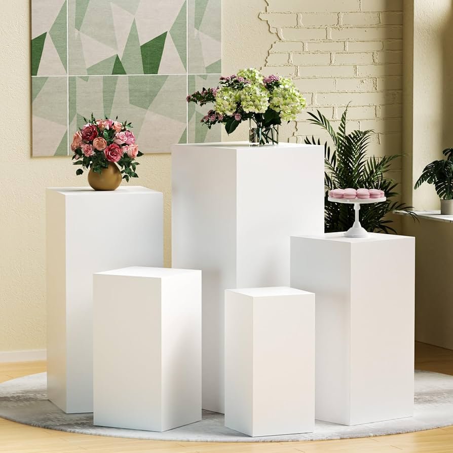 Rectangle Event Plinth – Solid Display Pedestal
