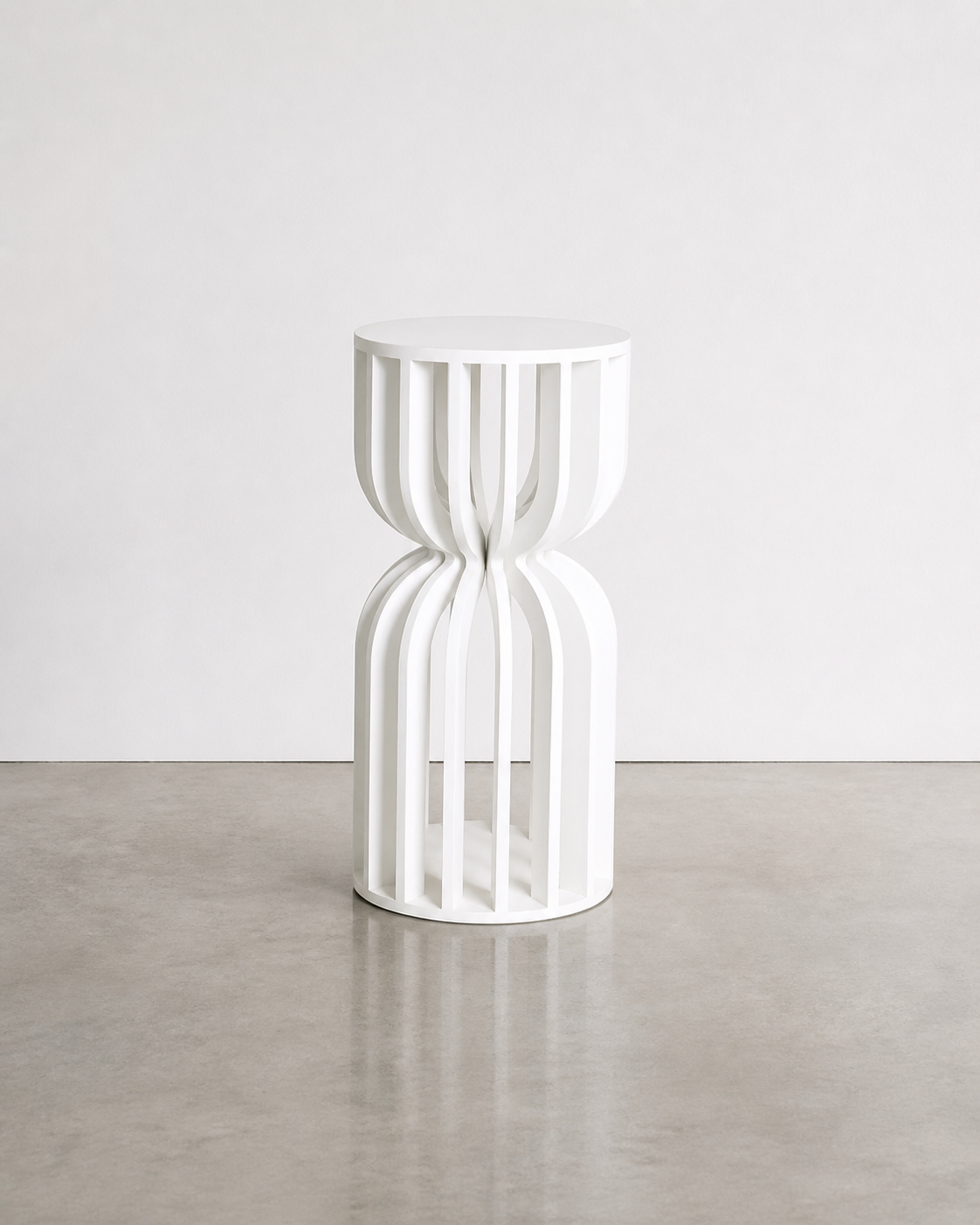 Hourglass plinth for weddings, events and activations event.png