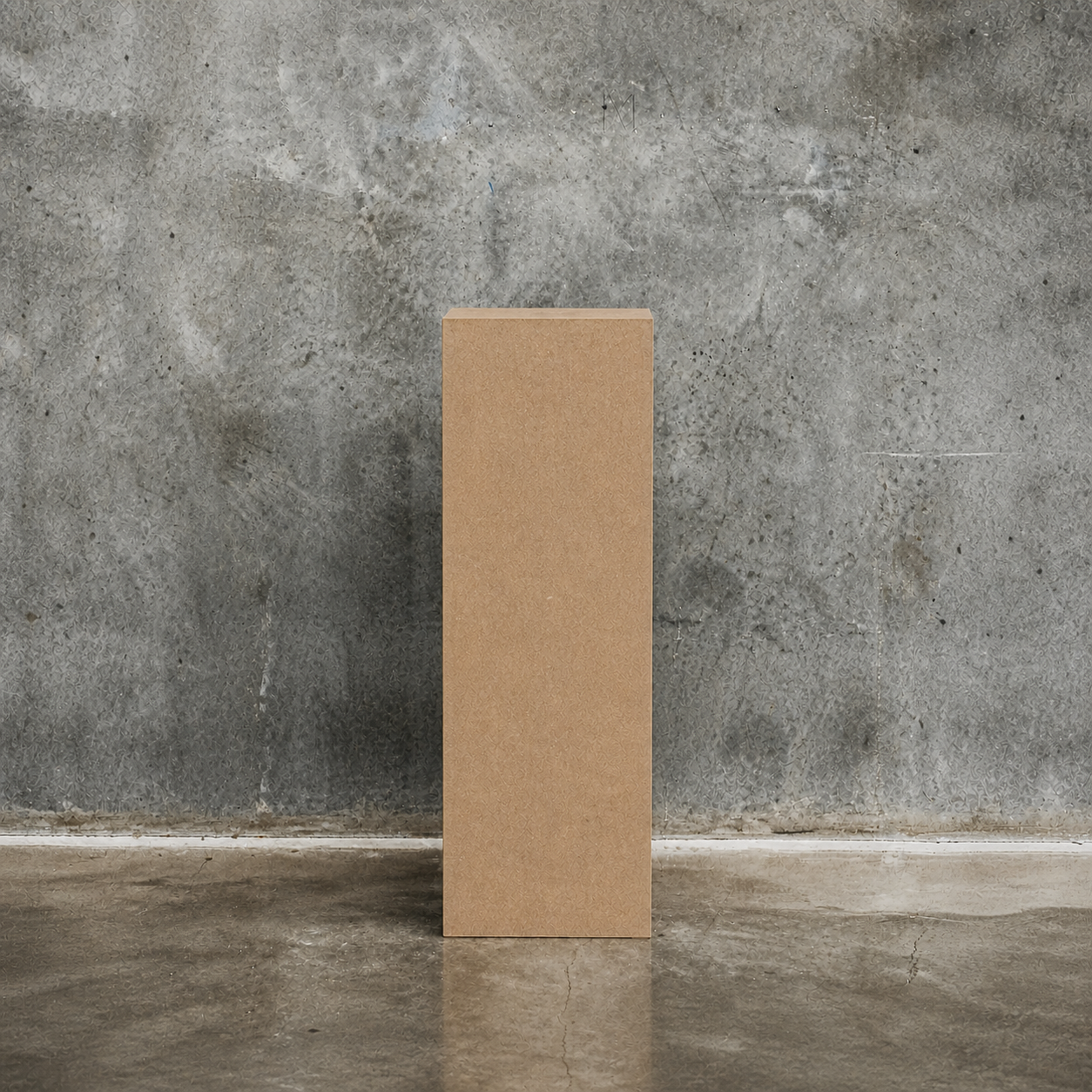 Rectangle Event Plinth – Solid Display Pedestal tall mdf.png