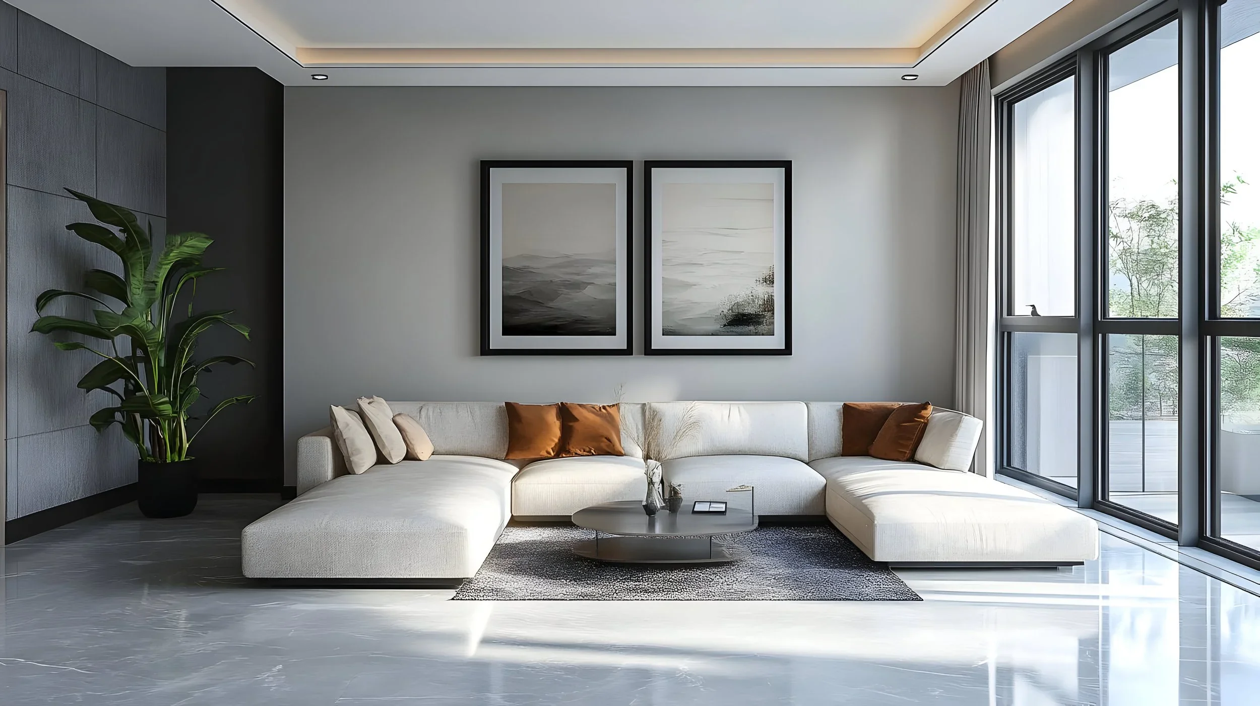 modern-living-room-interior-design-with-white-sectional-sofa-black-coffee-table-gray-walls-3d-illustration.webp