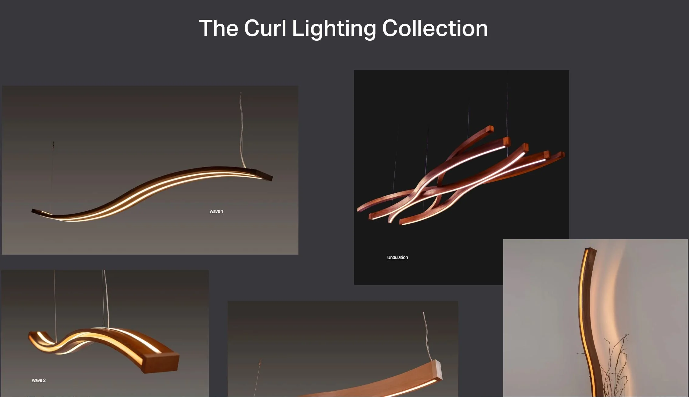 curl lighting collection.JPG