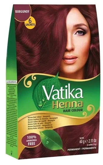 Vatika Henna Burgundy Hair Color (60g)