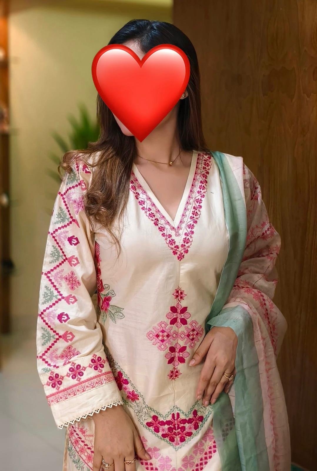 ORNA Luxury Cotton Digital Print Wrap