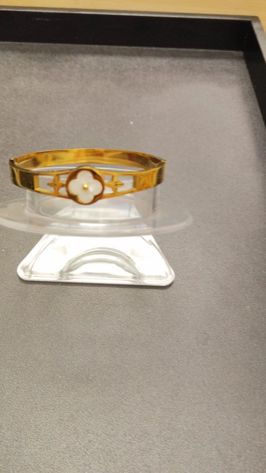 Children's Golden Floral Bracelet