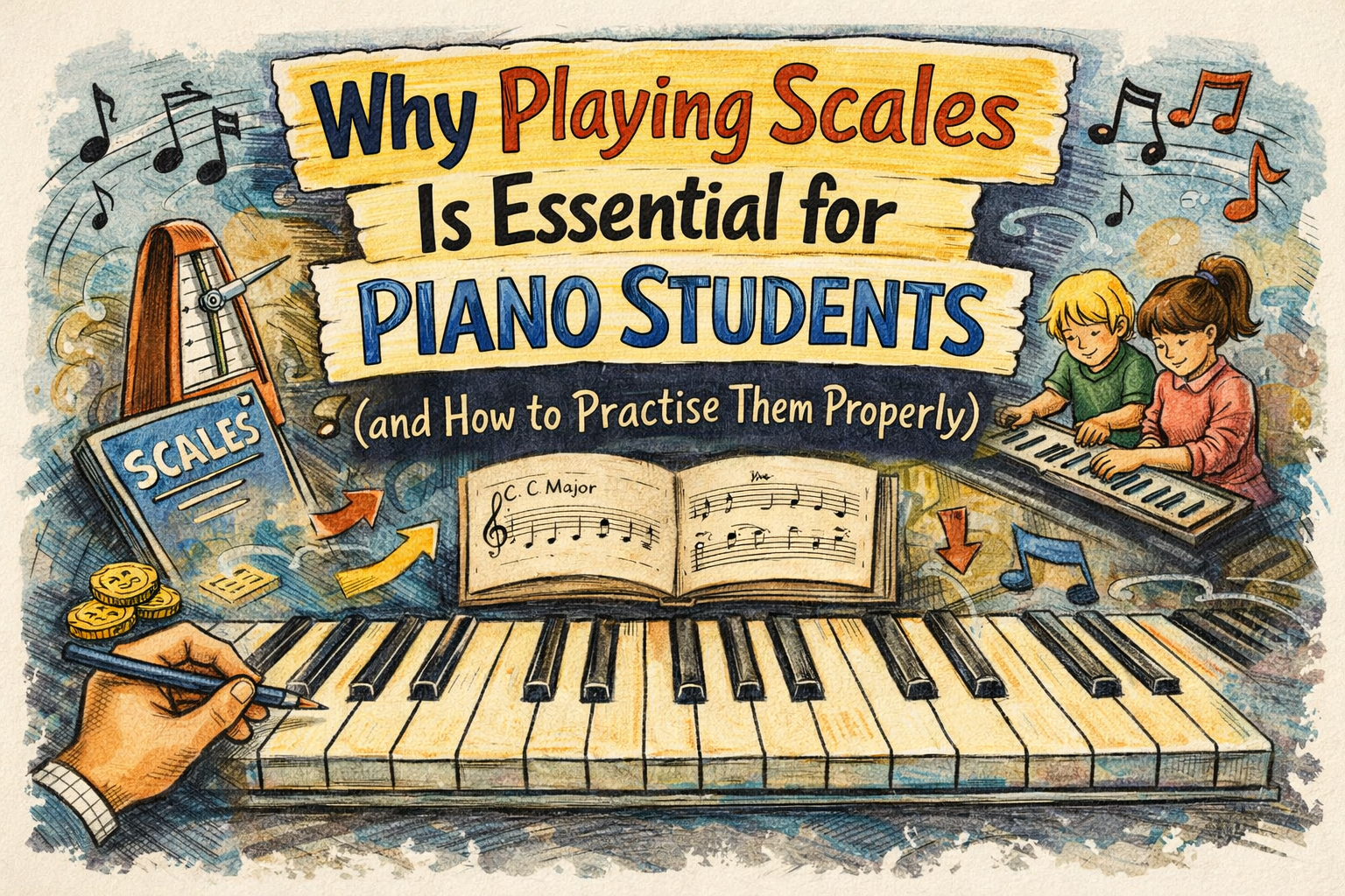 Why Playing Scales Is Essential for Piano Students (And How to Practise Them Properly)