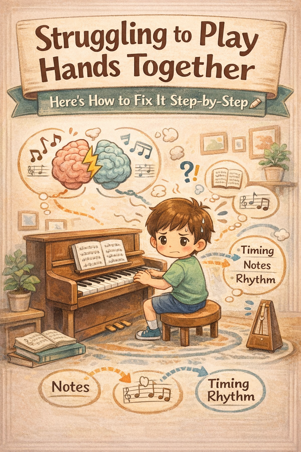 Struggling to Play Hands Together on the Piano? Here’s How to Fix It Step-by-Step