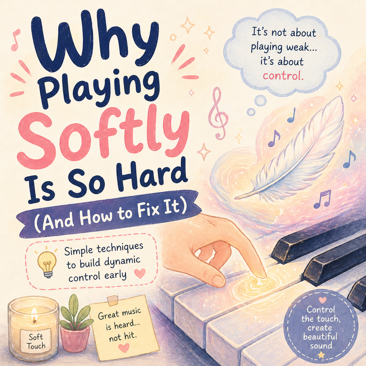 Why Your Child Can’t Play Softly on Piano | Singapore Guide