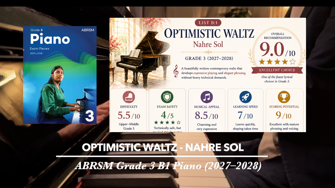 Before You Choose Optimistic Waltz (ABRSM Grade 3 2027–2028): Honest Review