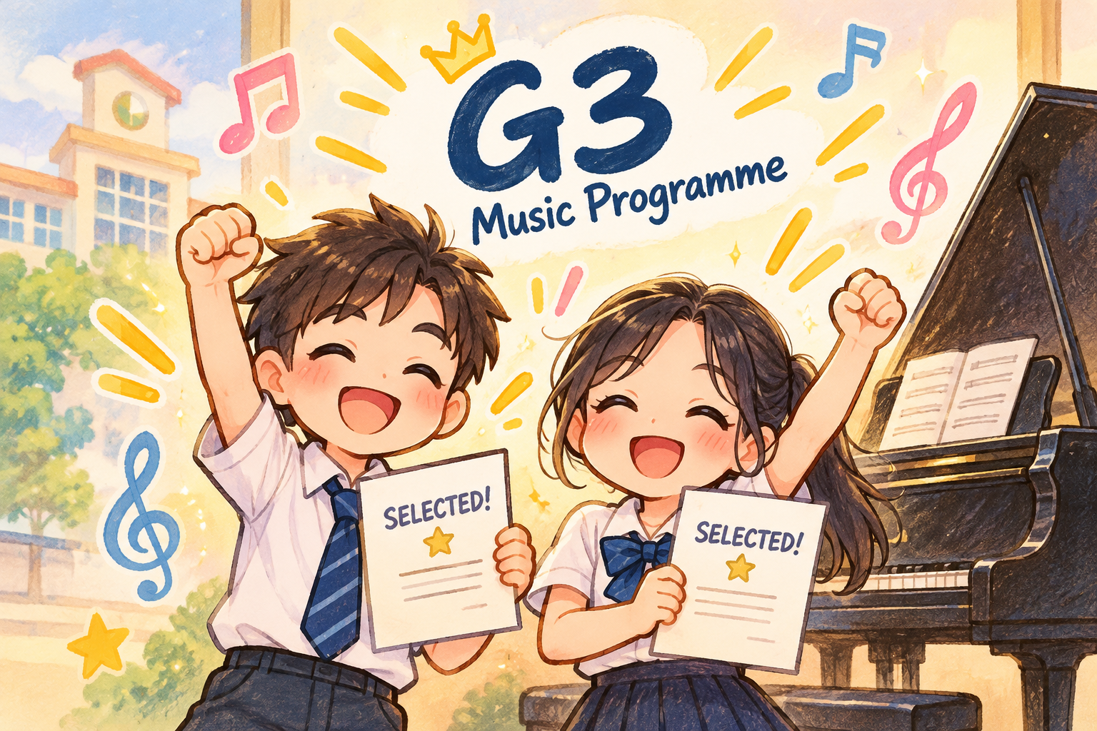 2 Of My Students Got Selected for G3 Music Interview