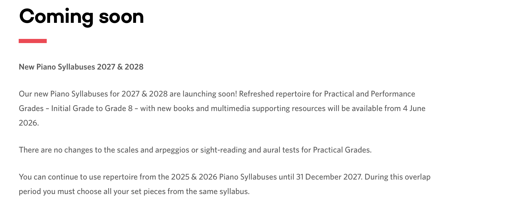 ABRSM New Piano