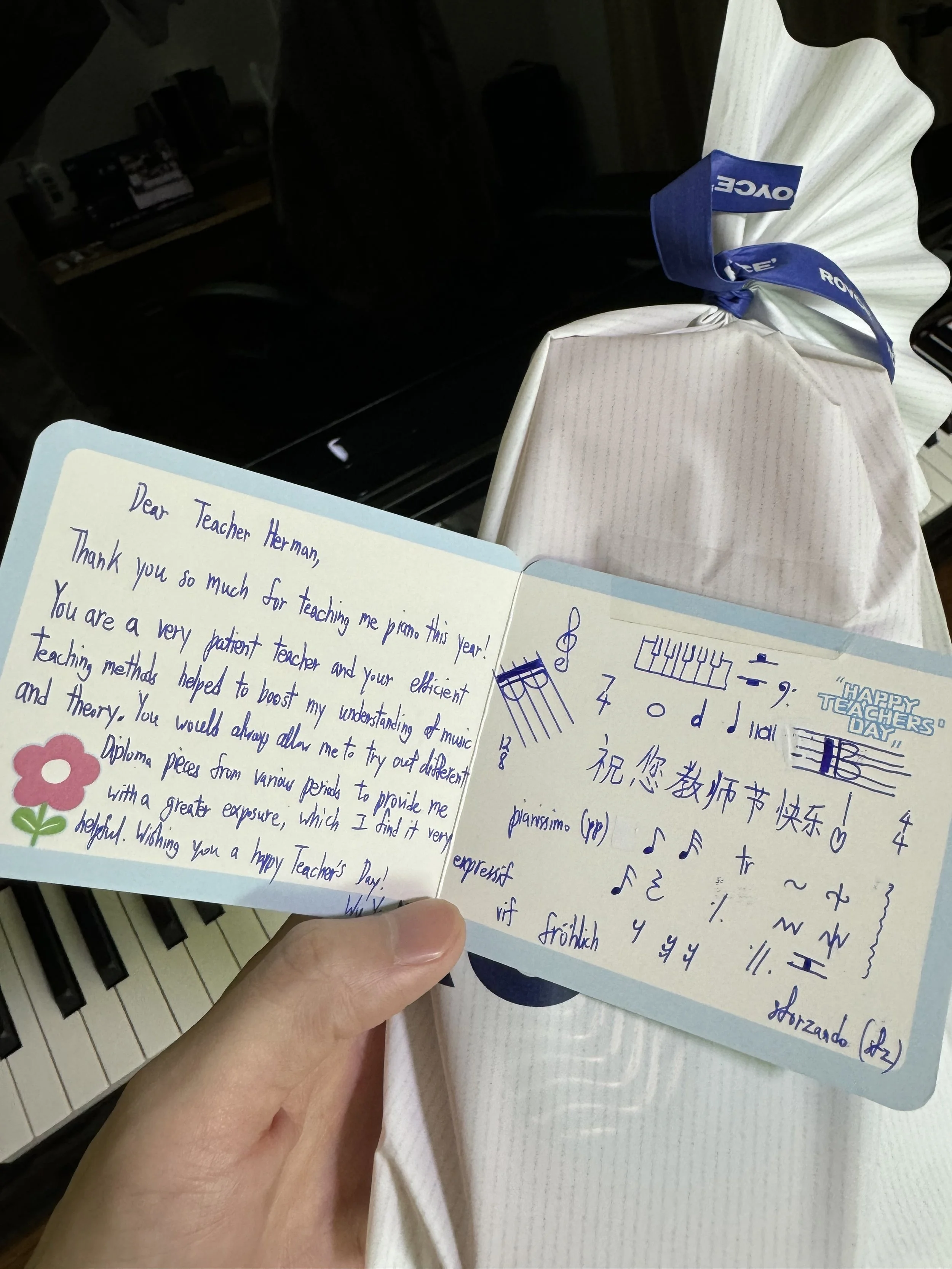 teacher day testimonial