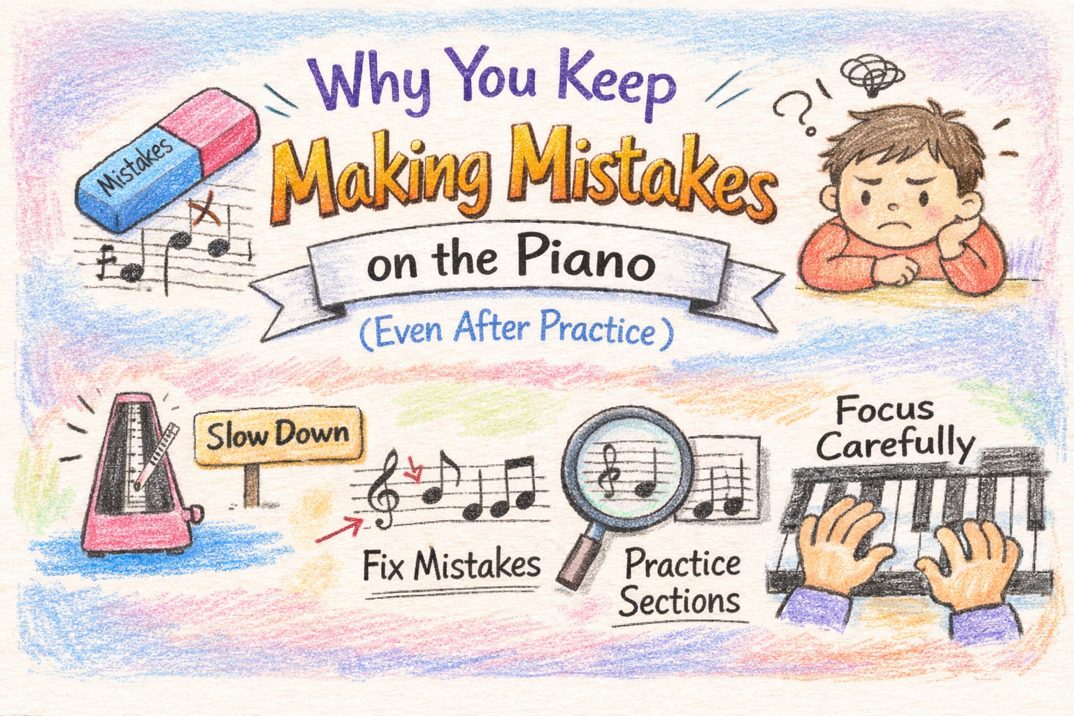 How to practice piano