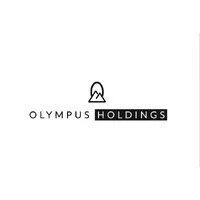 Olympus Holdings logo with a stylized mountain or tent icon above the company name