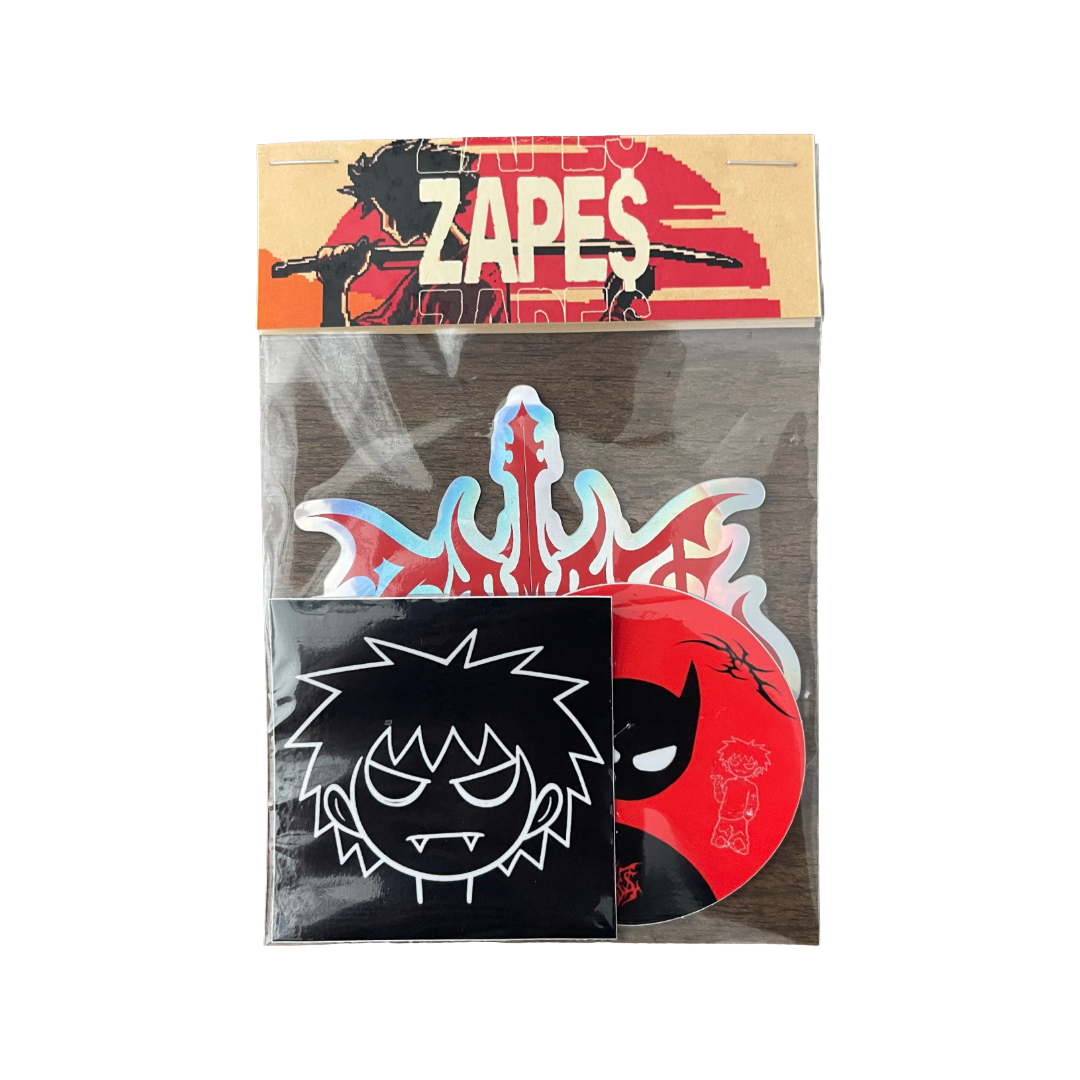 Vol.1 Zape$ (3 pcs sticker set)