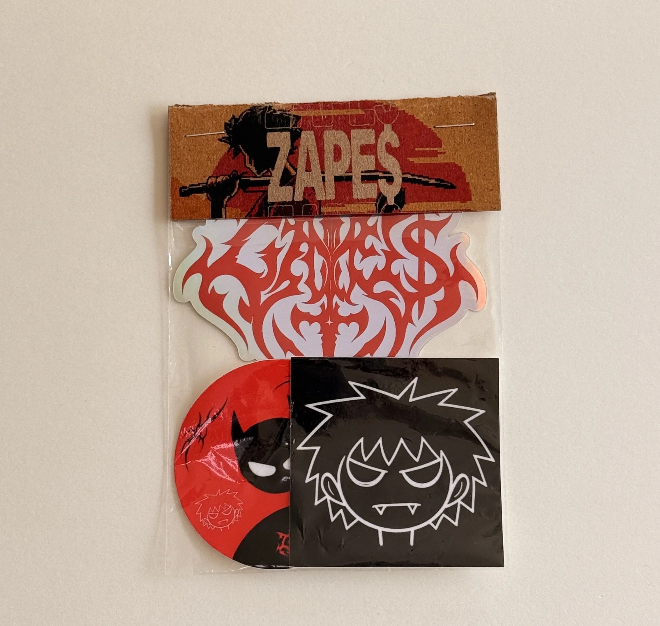 Vol.1 Zape$ (3 pcs sticker set)