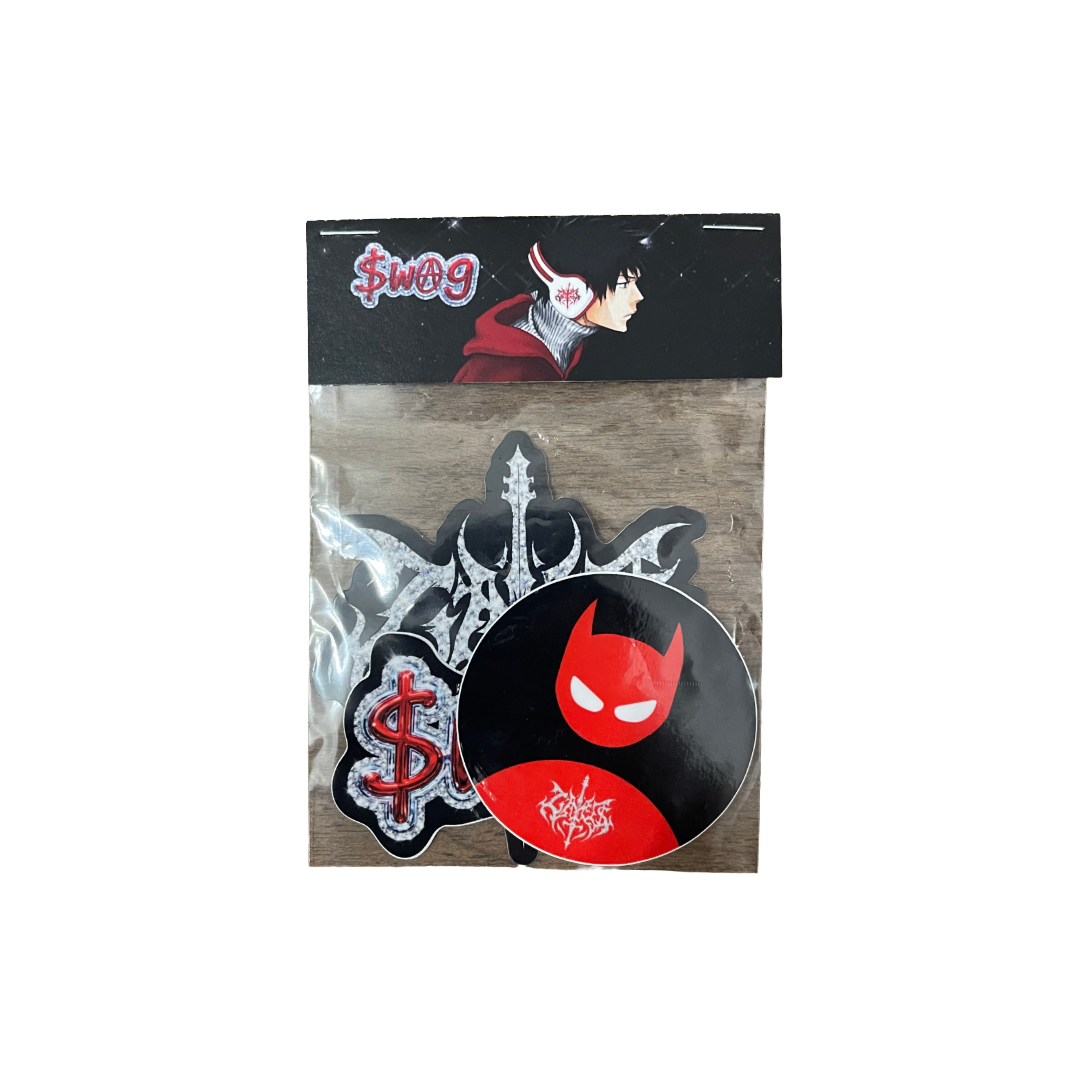 "$wag" Stickers (3 pcs set)