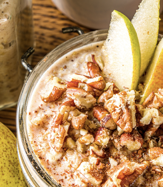 Autumn breakfast recipes including smoothies, oats, pumpkin pancakes and apple French toast