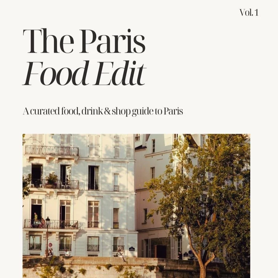 Paris food and travel guide