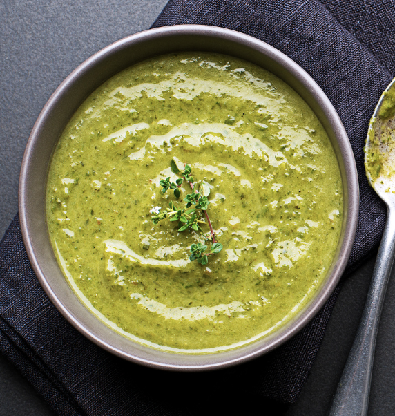 Autumn soup and cream recipes including pumpkin, carrot, spinach and mushroom soup