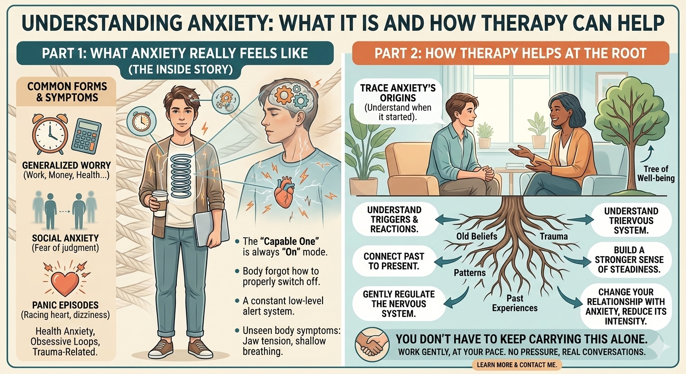 Understanding Anxiety: What It Is and How Therapy Can Help