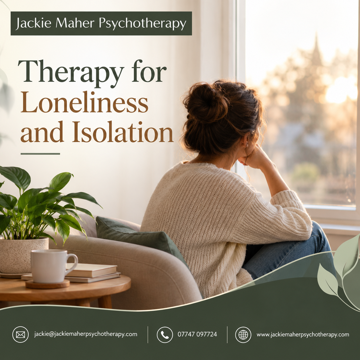 How Therapy in London Can Help You Overcome Loneliness and Isolation
