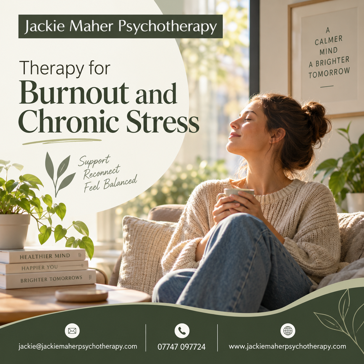 Therapy for Burnout and Chronic Stress in London