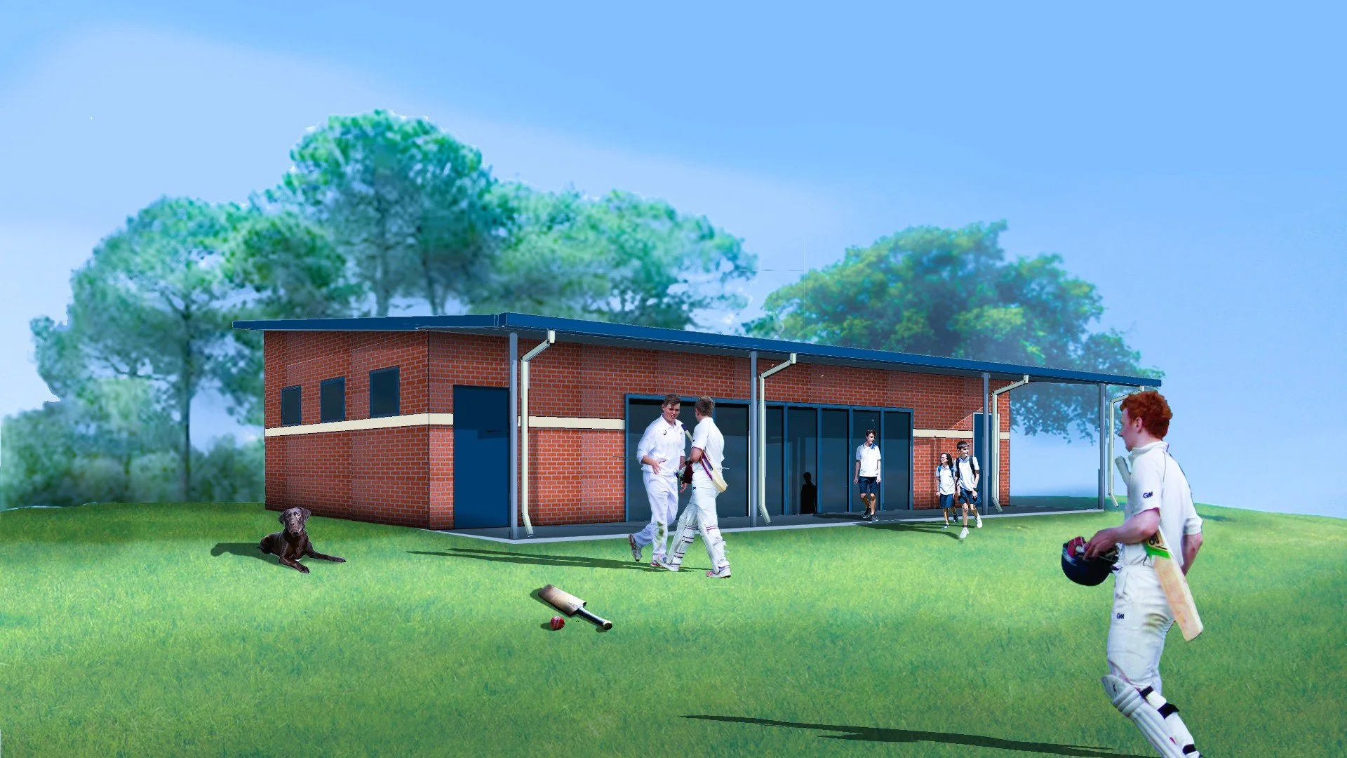 KENT STREET CRICKET CLUBROOMS