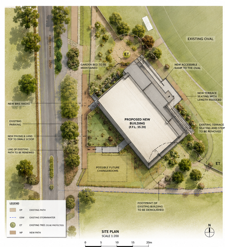 WINNACOTT RESERVE CLUBROOMS