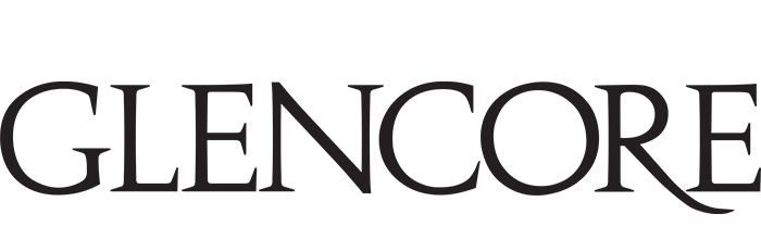 Glencore logo in black text.