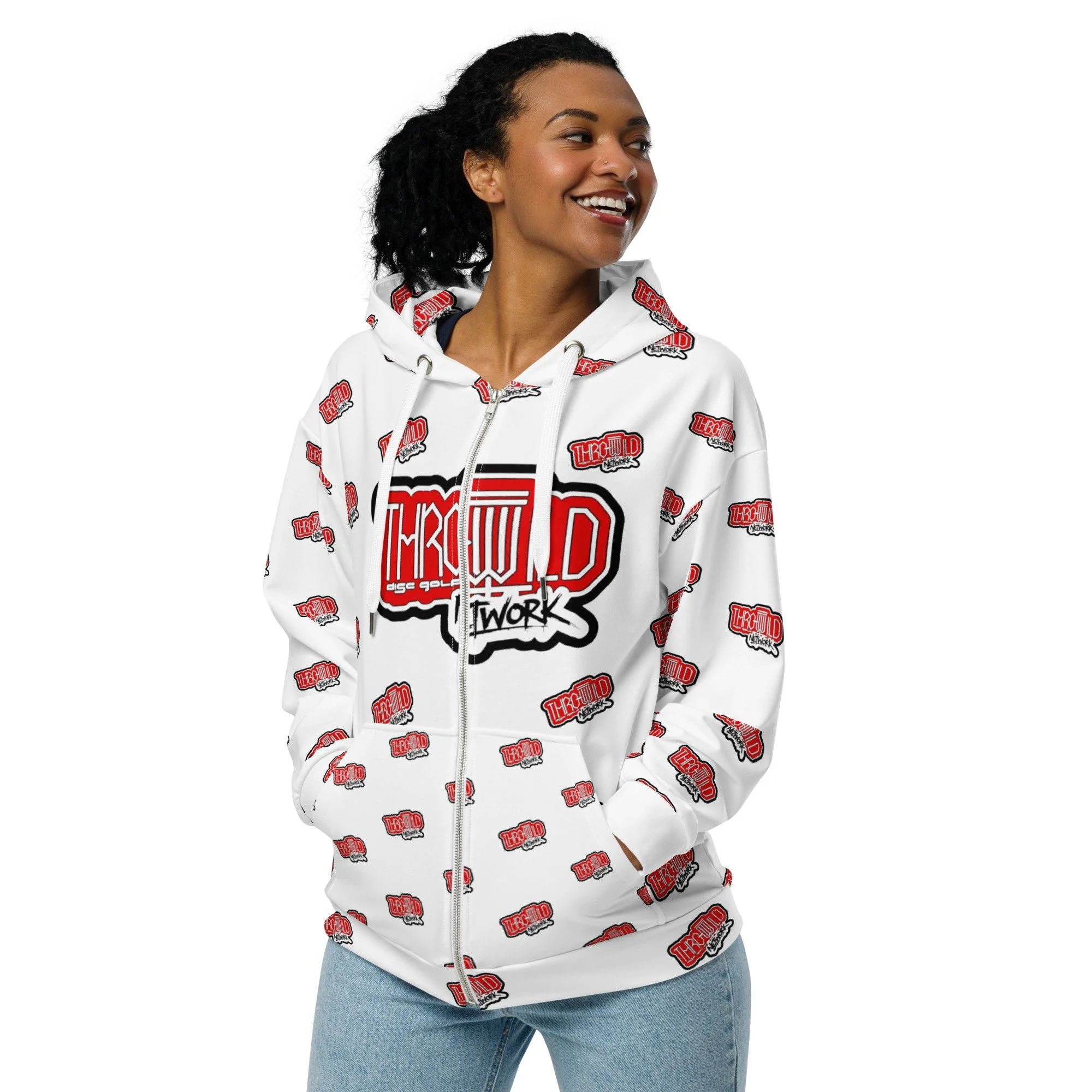 Unisex zip hoodie