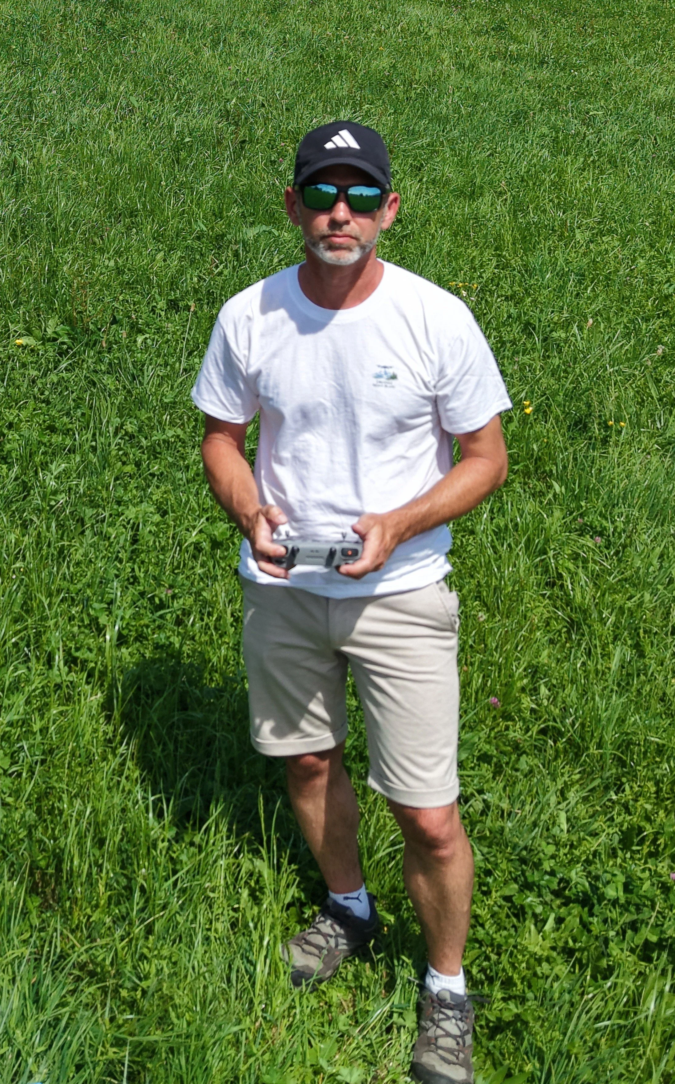 Une photo de Eric JOLY gérant de l'entreprise Drones Mont-Blanc