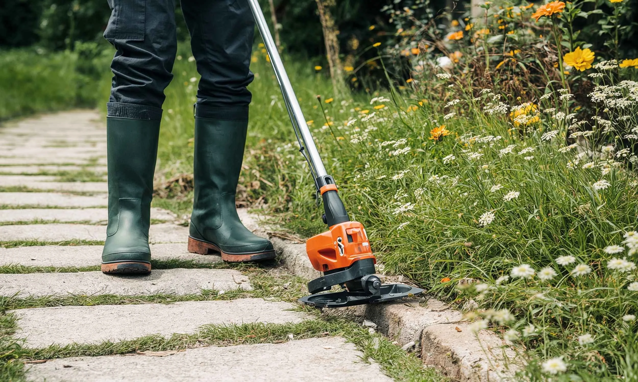 Kantklipping i privat hage i Kristiansand, Nodeland & Søgne