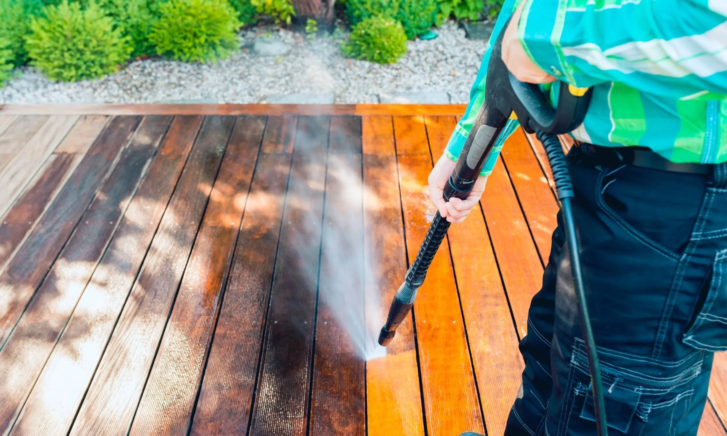 Terrassevask ved bolig i Kristiansand-området