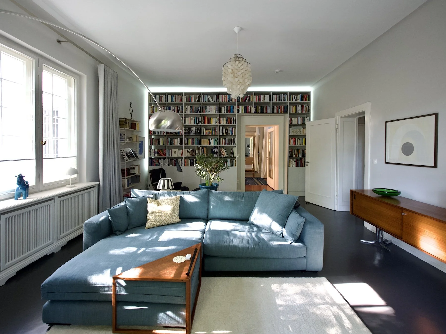 Wohnzimmer Einrichtungsberatung Farbberatung Altbauwohnung