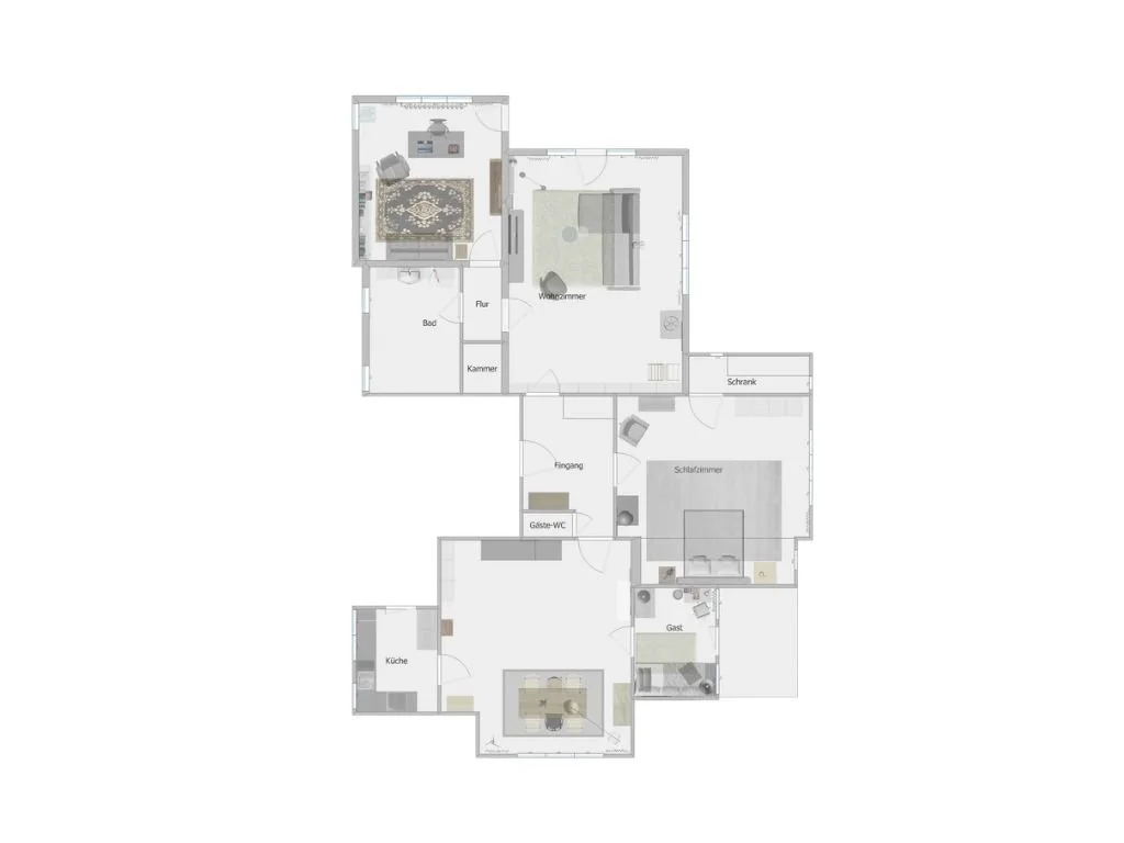 Möblierungskonzept Einrichten Wohnzimmer Ideen nach Einrichtungsberatung