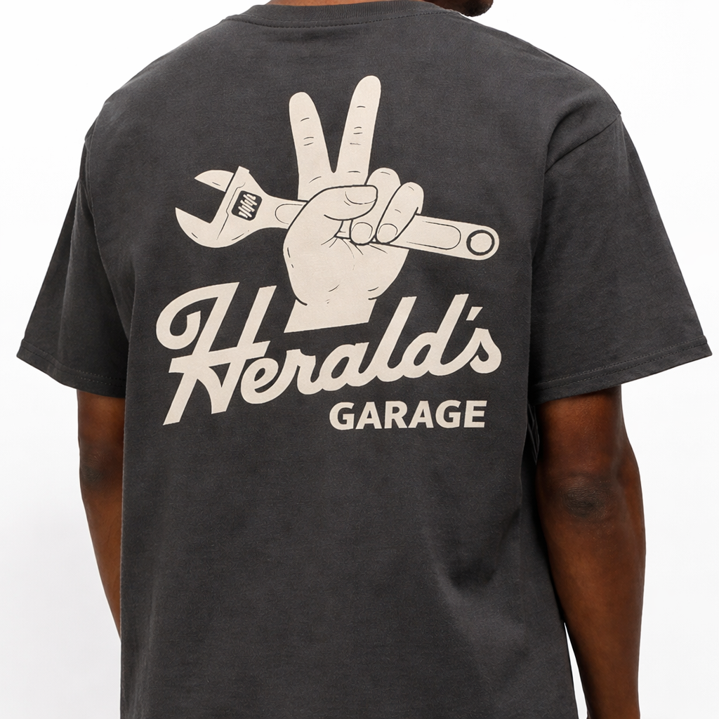 Herald's Garage - Logo