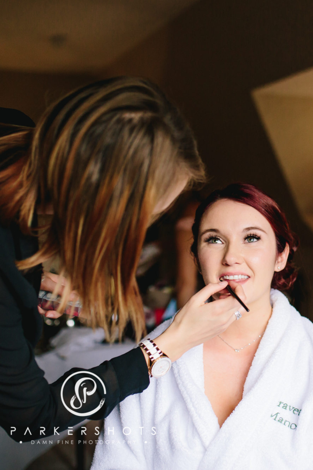 Bridal makeup artist creating natural makeup looks for weddings in London